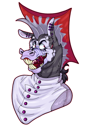 Shaded Bust Example ($40) || ArtFight Attack for Cicadasuede (2023)