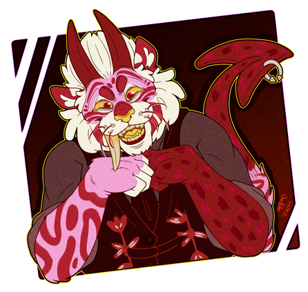 Colored Halfbody Example ($40) || ArtFight Attack for RUMP3LSTILTSKINZZ (2024)
