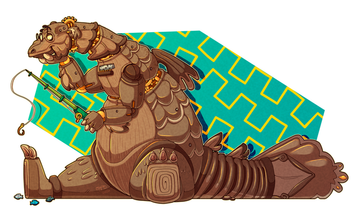 Shaded Fullbody Example ($50) || Art Trade with WrigglyWorm