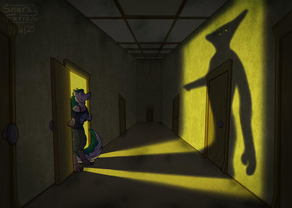 Illustration Example - One Shaded Fullbody ($75) || Commission for AtlastheCartographer (2025)