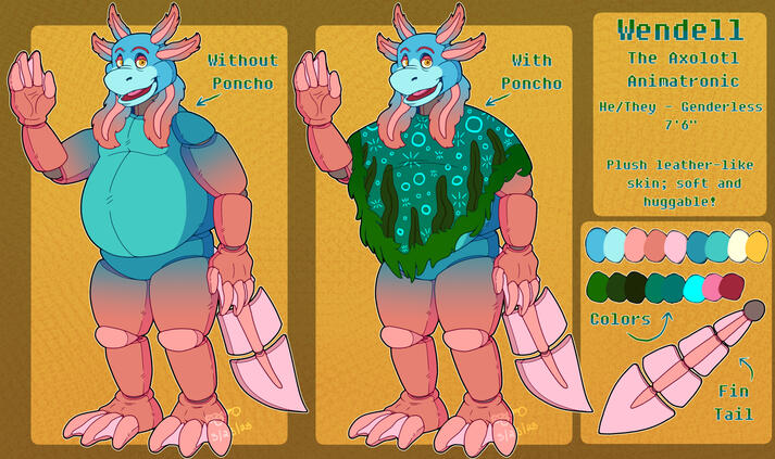 Character Design Ref Example (One Alt)